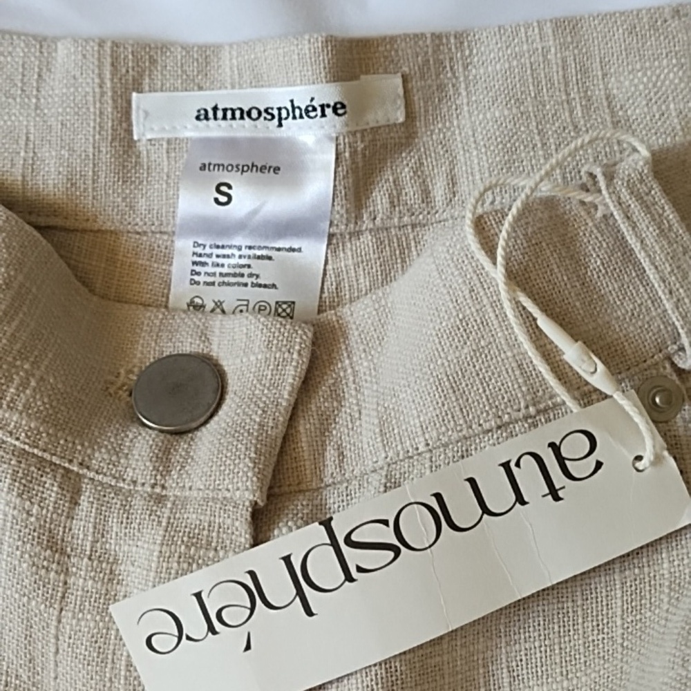 NWT Atmosphere Linen Pants - Picture 6 of 7